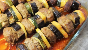Patlıcanlı Şiş Kebap Tarifi